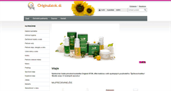 Desktop Screenshot of originalatok.sk