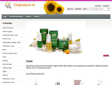 Tablet Screenshot of originalatok.sk